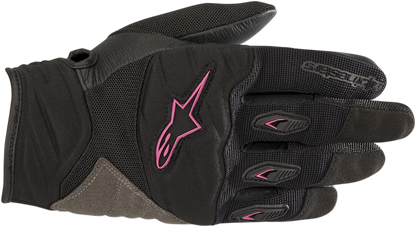 ALPINESTARS Women Stella Shore Gloves - Black/Fuchsia - XS 3516318-1039-XS