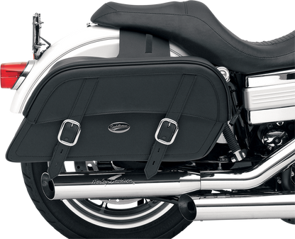 SADDLEMEN Drifter Slant Saddlebags - Extra Jumbo 3501-0321