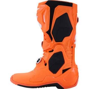 ALPINESTARS Tech 10 Supervented Boots - Fluorescent Orange/Black/White - US 14 / EU 49.5 2010520-4512-14