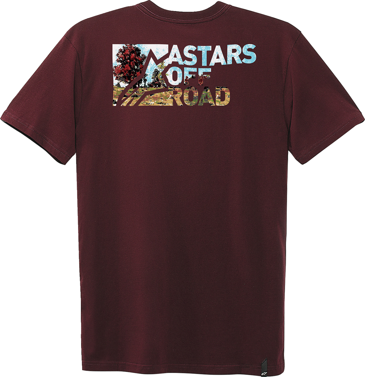 ALPINESTARS Painted T-Shirt - Maroon - 2XL 1232-722248382X