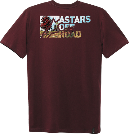 ALPINESTARS Painted T-Shirt - Maroon - 2XL 1232-722248382X