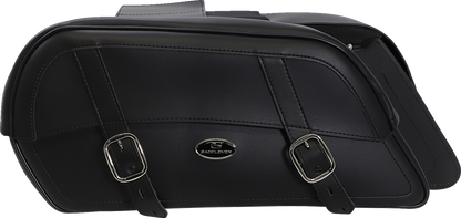 SADDLEMEN Drifter Slant Saddlebags - Extra Jumbo 3501-0321