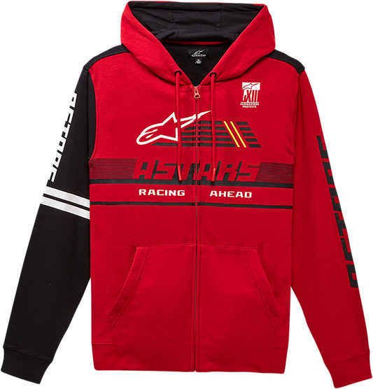 IN STOCK ALPINESTARS Overtake Hoodie - Red - Large 12305317530L
