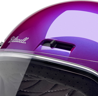 BILTWELL Gringo SV Helmet - Metallic Grape - Small 1006-339-502