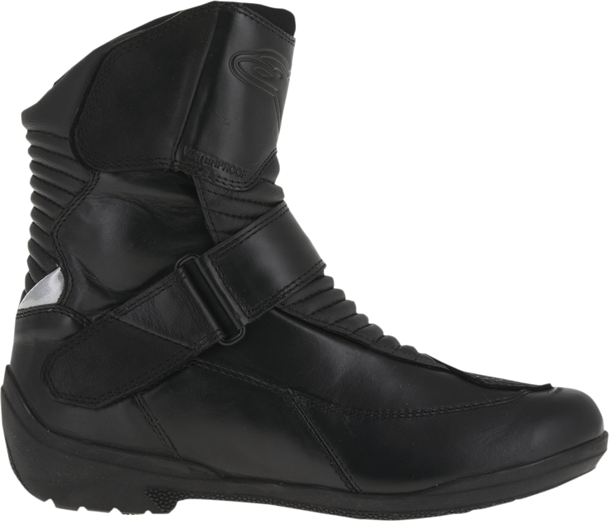 IN STOCK ALPINESTARS Stella Valencia Waterproof Boots - Black - US 8.5 / EU 40 2442216-10-40