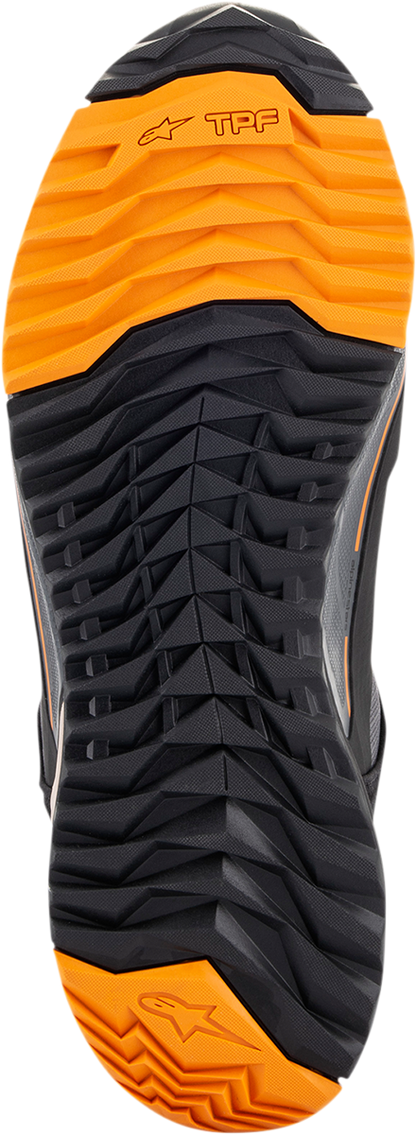 ALPINESTARS CR-X Drystar® Shoes - Black/Brown/Orange - US 10.5 26118201284-105
