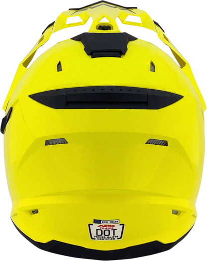 AFX FX-41DS Helmet - Hi-Vis Yellow - 2XL 0110-3777