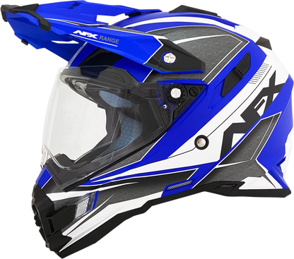 AFX FX-41 Helmet - Range - Matte Blue - Small 0140-0071
