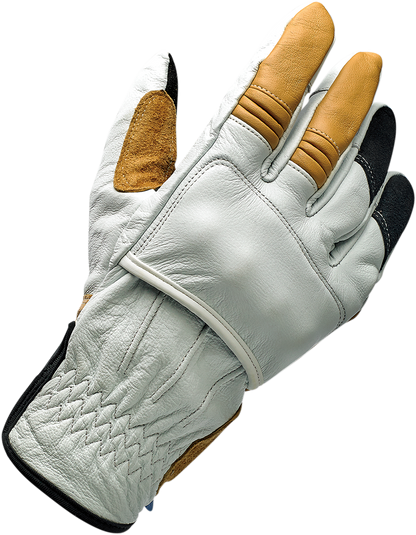 BILTWELL Belden Gloves - Cement - Medium 1505-0409-303