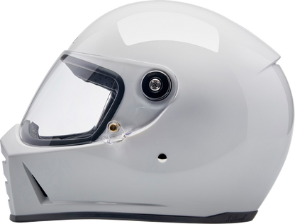 BILTWELL Lane Splitter Helmet - Gloss White - Large 1004-104-504