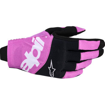 ALPINESTARS Techstar Gloves - Black/Light Gray/Purple - Small 3560125-1568-S
