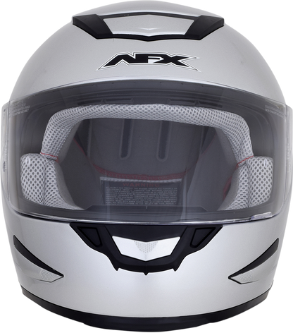AFX FX-99 Helmet - Silver - Medium 0101-11068