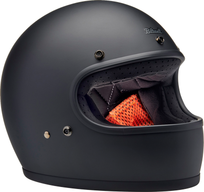 BILTWELL Gringo S Helmet - Flat Black - Small 1003-201-502