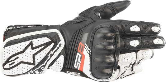 ALPINESTARS Women Stella SP-8 V3 Gloves - Black/White - XL 3518321-12-XL
