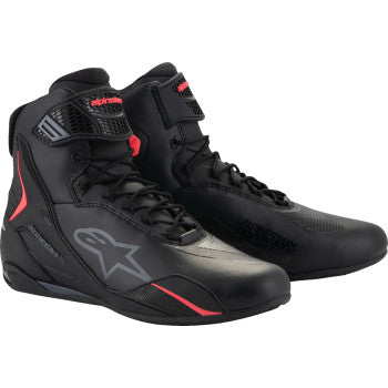 ALPINESTARS Stella Faster-4 Shoes - Black/Pink - US 9.5 2510625-1839-95
