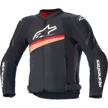 ALPINESTARS T-GP Plus R v4 Airflow Jacket - Black/Red Fluo - 2XL 3300624-1030-2X