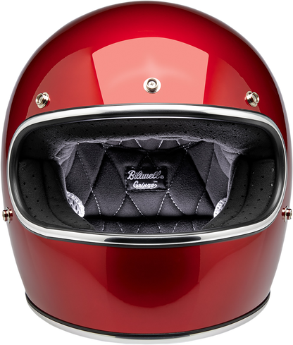 BILTWELL Gringo Helmet - Metallic Cherry Red - Large 1002-351-104