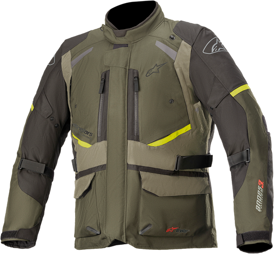ALPINESTARS Andes v3 Drystar® Jacket - Green - Medium 3207521-619-M