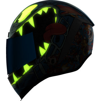 ICON Airform™ Helmet - 9 Lives - Blue - Large 0101-17386
