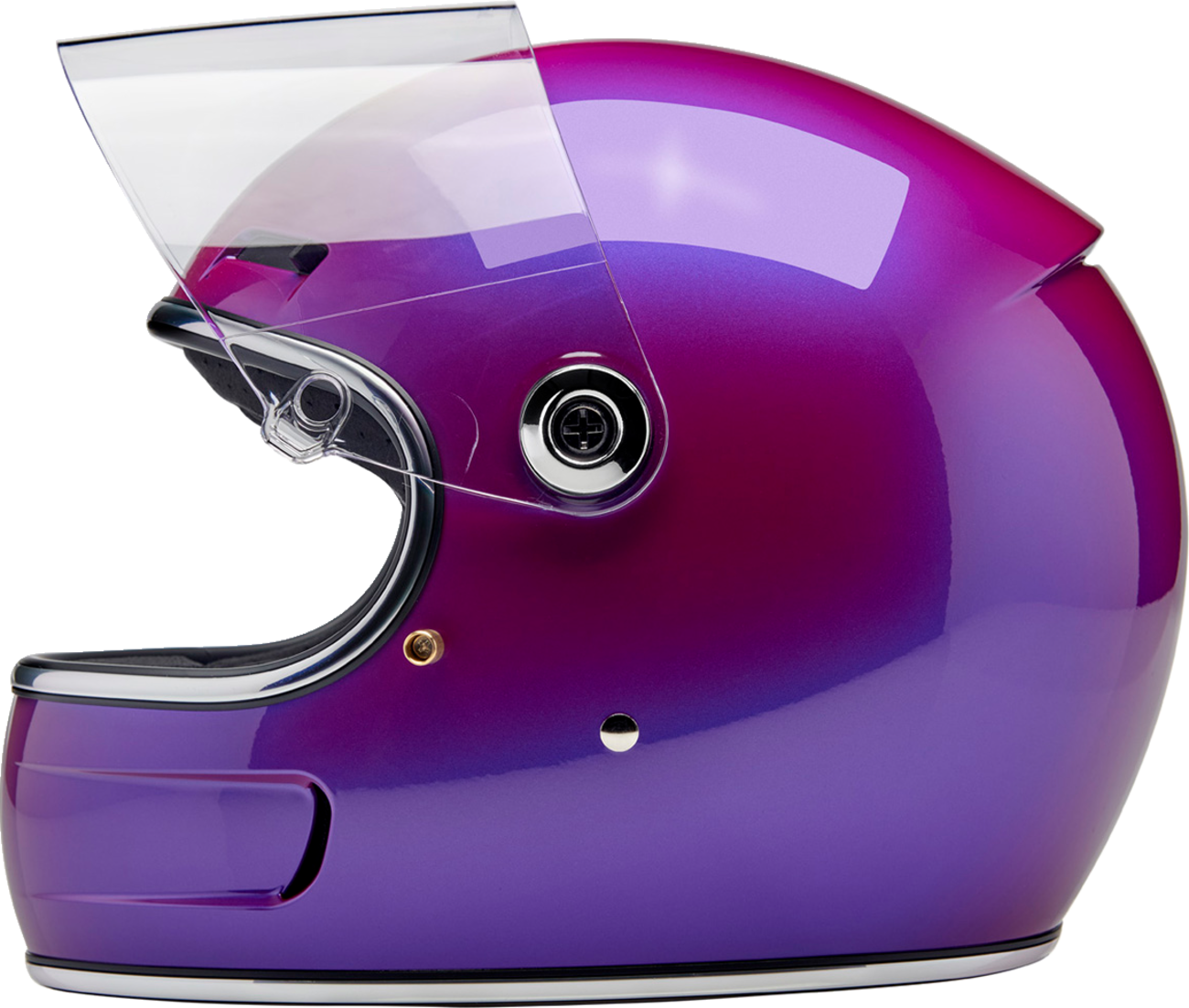 BILTWELL Gringo SV Helmet - Metallic Grape - Small 1006-339-502