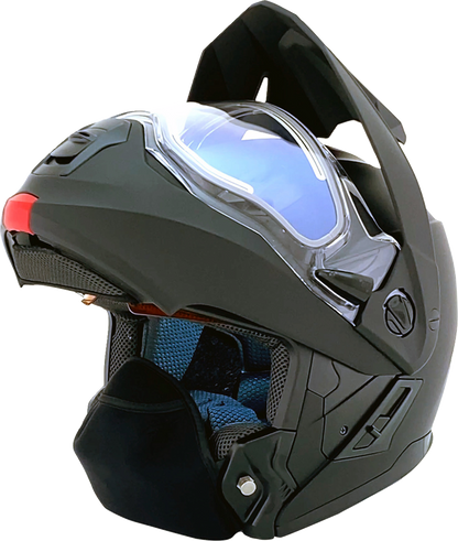 AFX FX-111DS Snow Helmet - Electric - Matte Black - Small 0120-0799