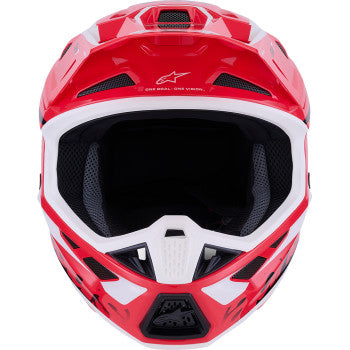 ALPINESTARS SM7 Helmet - Deed - Gloss Red/Black/White - XS 8302426-3139-XS
