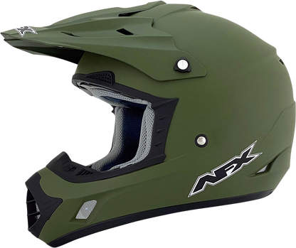 AFX FX-17 Helmet - Flat Olive Drab - Medium 0110-4448