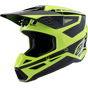 ALPINESTARS SM3 Helmet - Heat - Gloss Yellow Fluo/Black - XS 8301026-5011-XS