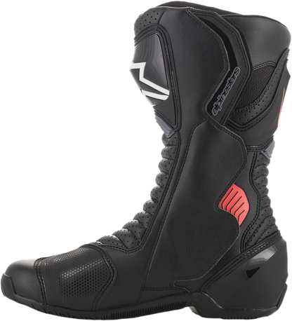 ALPINESTARS SMX-6 v2 Vented Boots - Black/Gray/Red - US 10.5 / EU 45 2223017-1133-45