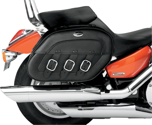 SADDLEMEN Drifter Rigid-Mount Specific-Fit Quick-Disconnect Saddlebags - C90 3501-0403