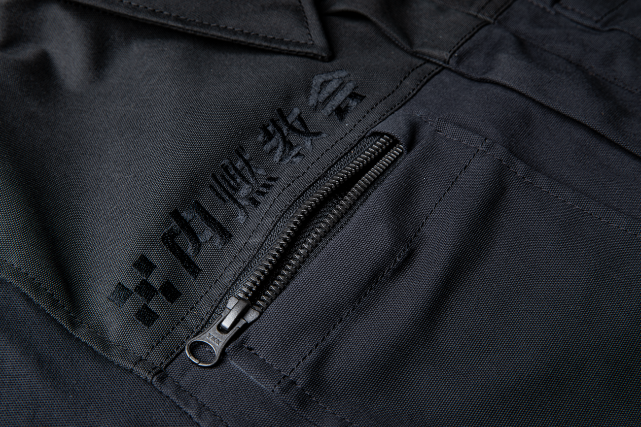 IN STOCK ICON Upstate Canvas National Jacket - Black - Large 2820-6562