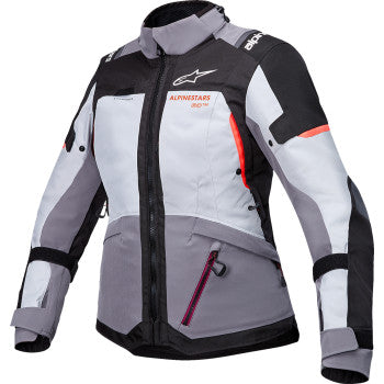 ALPINESTARS Jacket 4w Andes V4 Ds Dk Gry/Gry/Bl/Coral S 3210126-9276-S