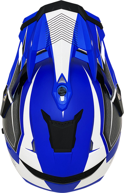 AFX FX-41 Helmet - Range - Matte Blue - XL 0140-0074