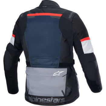 ALPINESTARS Andes Air Drystar® Jacket - Deep Blue/Black/Ice Gray - Small 3207924-7029-S