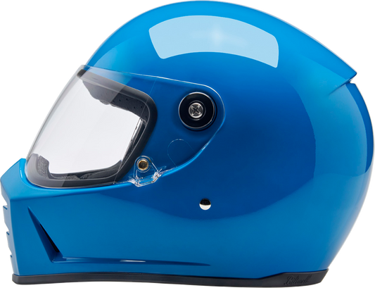 BILTWELL Lane Splitter Helmet - Gloss Tahoe Blue - Large 1004-129-504