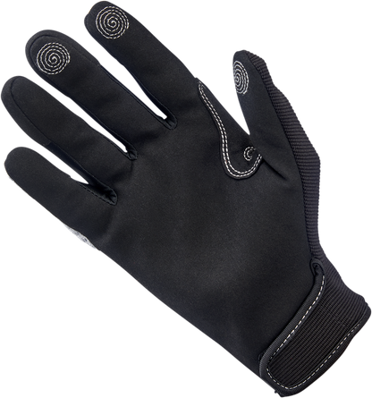 BILTWELL Anza Gloves - White - Large 1507-0401-004