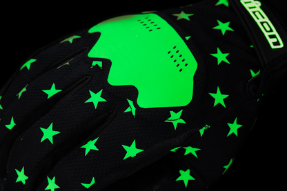 ICON Hooligan™ Old Glory Gloves - Glow - 2XL 3301-4696