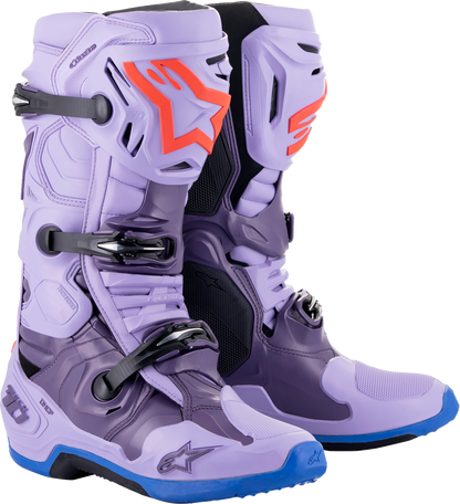 ALPINESTARS Tech 10 Boots - Laser Purple - US 10 2010020-398-10