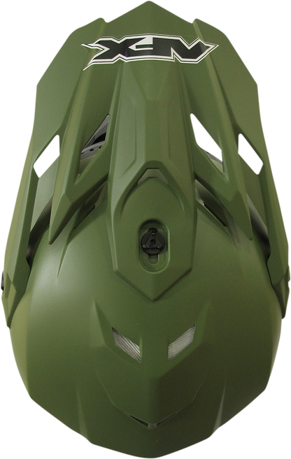AFX FX-19R Helmet - Matte Olive - XL 0110-7043