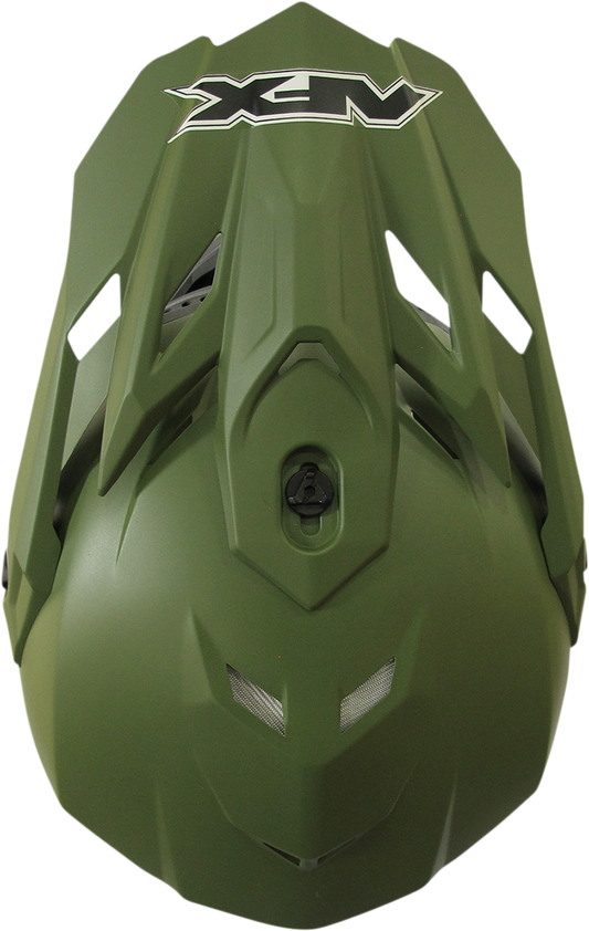 AFX FX-19R Helmet - Matte Olive - XS 0110-7039