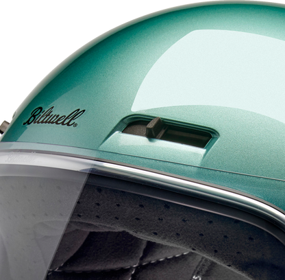 BILTWELL Gringo SV Helmet - Metallic Seafoam - XL 1006-313-505