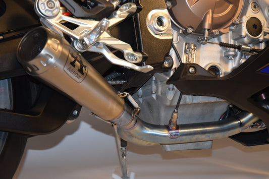 Arrow Competition SHORTY Low Exhaust System  Full Titanium S1000RR 20-25/M1000RR 23-24  71205CP