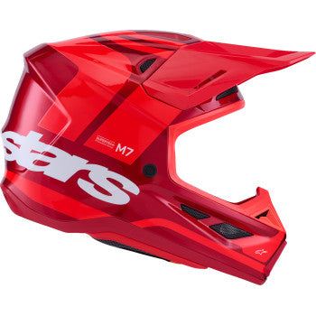 ALPINESTARS SM7 Helmet - Core - Gloss Red - Medium 8301826-3127-M