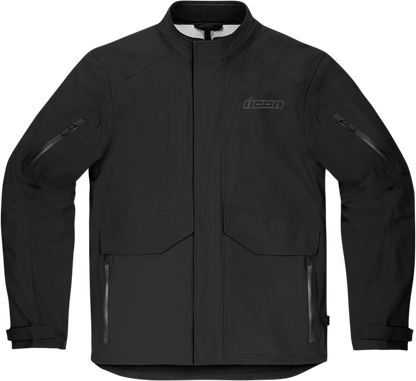 ICON Stormhawk Jacket CE - Black - Medium 2820-5348