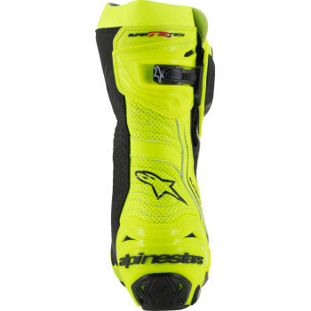ALPINESTARS Supertech R Vented Boots - Fluorescent Yellow/Black - US 11.5 / EU 46 2220121-551-46