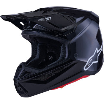 ALPINESTARS SM7 Helmet - Solid - Gloss Black - XS 8301426-1180-XS