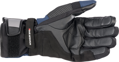 ALPINESTARS Andes V3 Drystar® Gloves - Black/Dark Blue - Large 3527521-1267-L