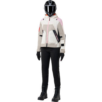 ALPINESTARS Stella Molly Air Jacket - Sand/Pink/Almond - Large 3310625-8029-L