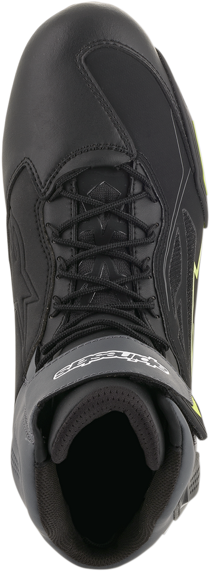 ALPINESTARS Faster-3 Drystar® Shoes - Black/Gray/Yellow - US 10.5 2540719175-10.5