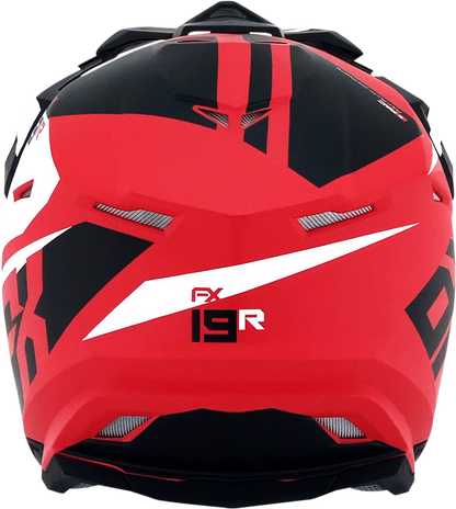 AFX FX-19R Helmet - Racing - Matte Red - Medium 0110-7064